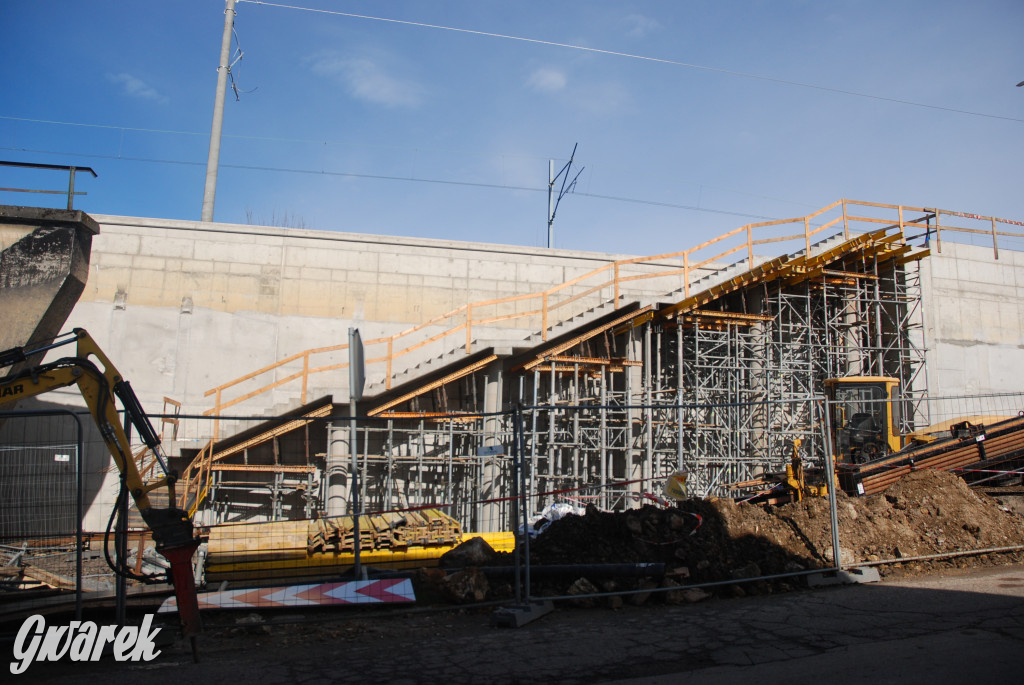 Trwa remont linii kolejowej w Radzionkowie