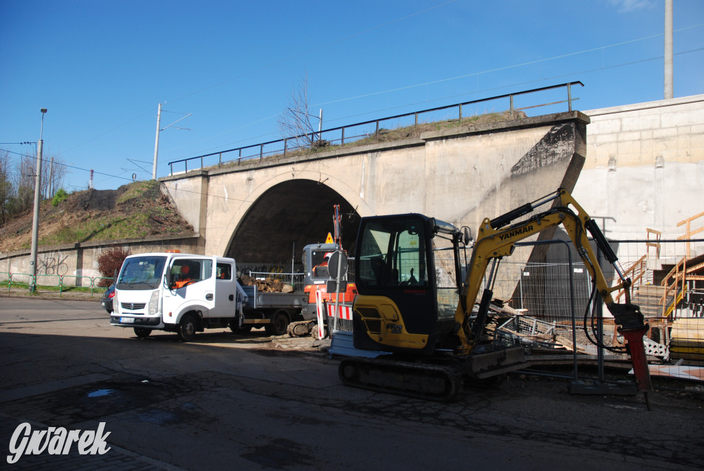 Trwa remont linii kolejowej w Radzionkowie