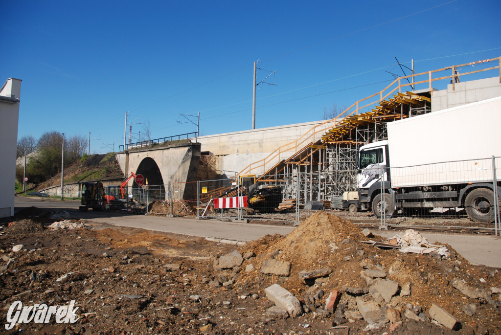 Trwa remont linii kolejowej w Radzionkowie