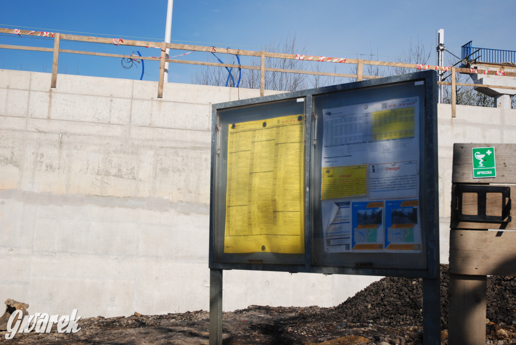 Trwa remont linii kolejowej w Radzionkowie