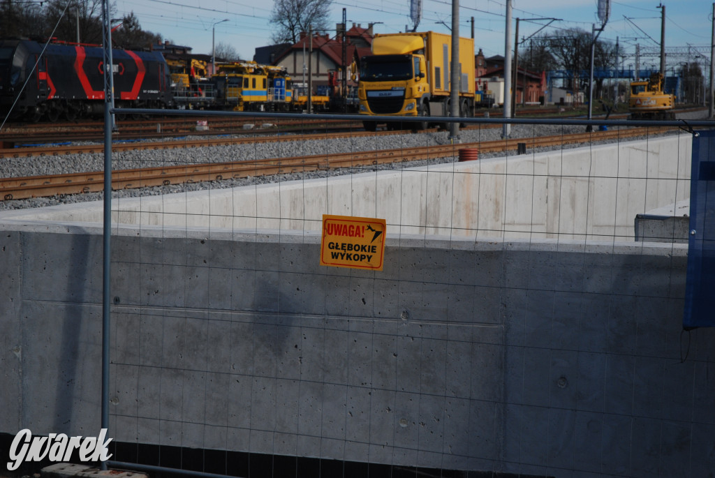 Trwa remont linii kolejowej w Radzionkowie