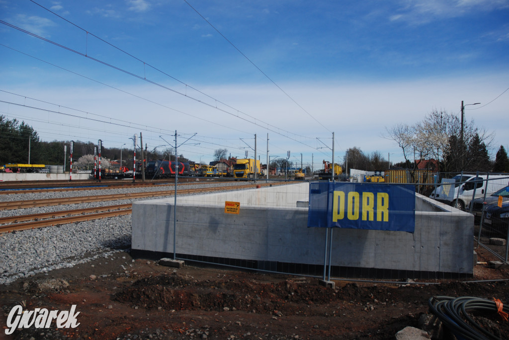 Trwa remont linii kolejowej w Radzionkowie