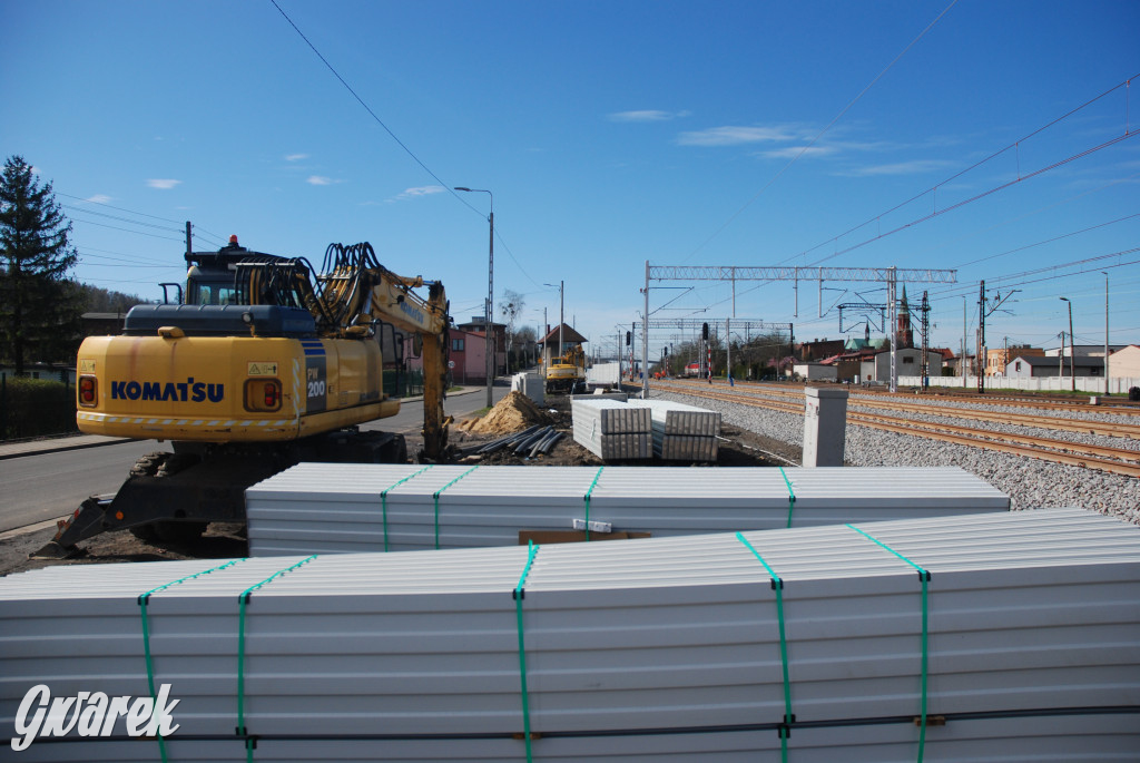 Trwa remont linii kolejowej w Radzionkowie