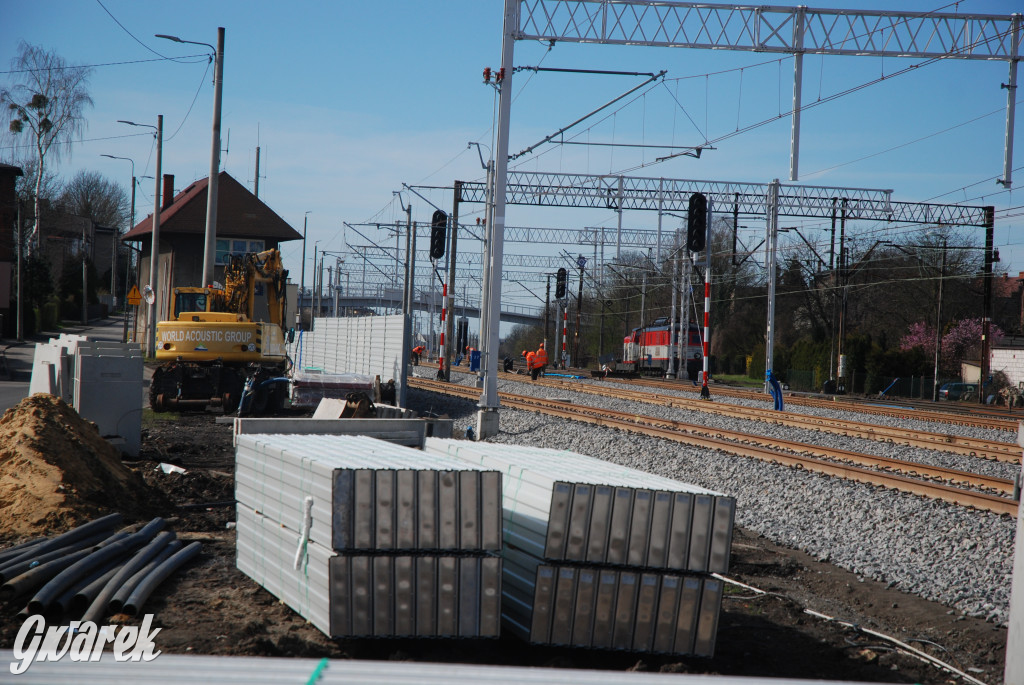 Trwa remont linii kolejowej w Radzionkowie