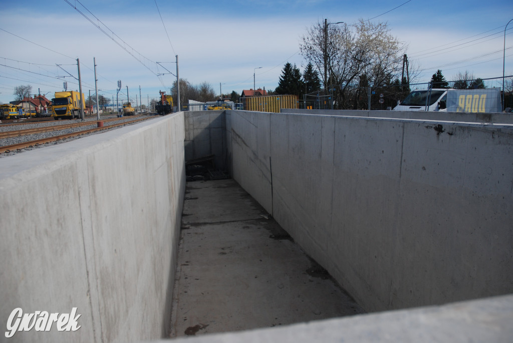 Trwa remont linii kolejowej w Radzionkowie