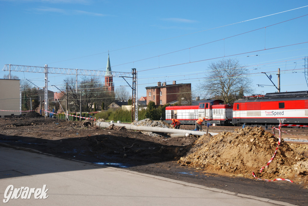 Trwa remont linii kolejowej w Radzionkowie