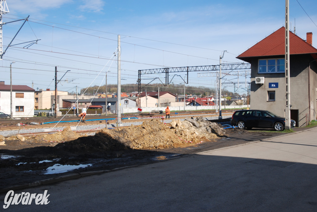 Trwa remont linii kolejowej w Radzionkowie