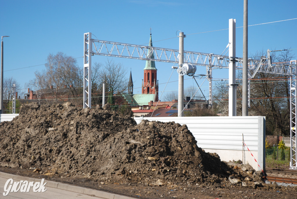 Trwa remont linii kolejowej w Radzionkowie