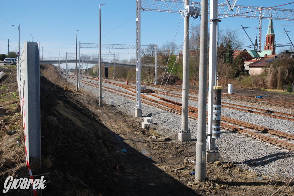 Trwa remont linii kolejowej w Radzionkowie