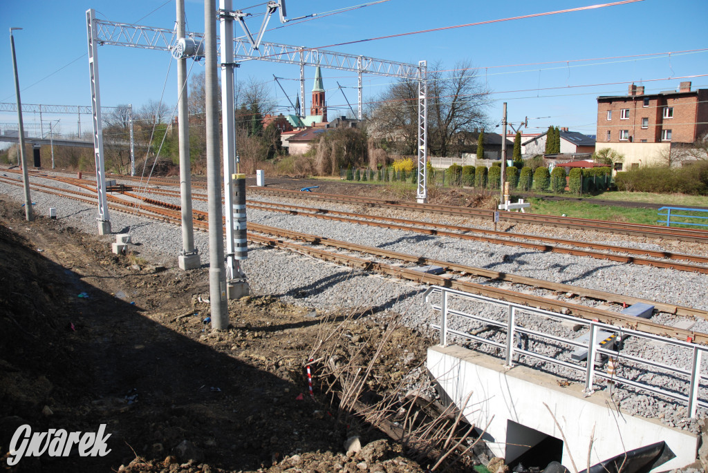 Trwa remont linii kolejowej w Radzionkowie