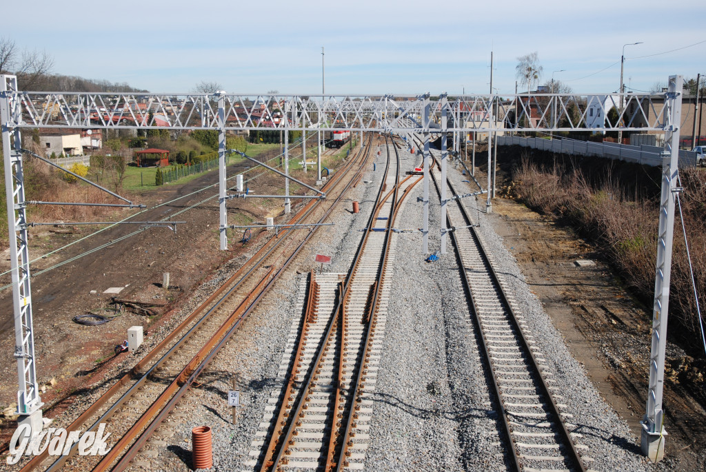 Trwa remont linii kolejowej w Radzionkowie