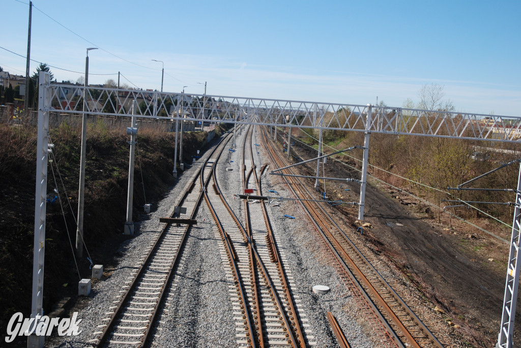 Trwa remont linii kolejowej w Radzionkowie
