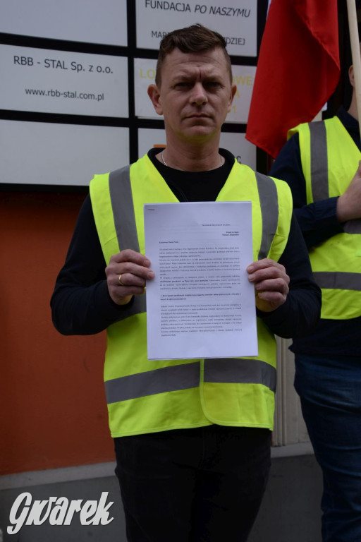 Gnojowica dla posła Głogowskiego. Protest rolników