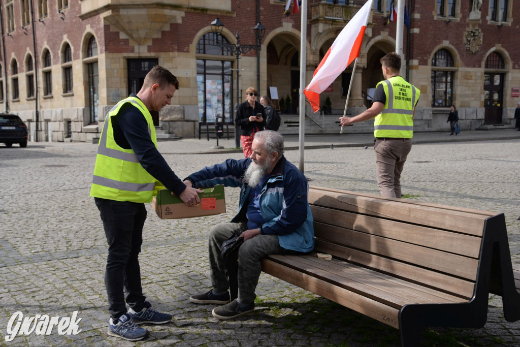 Gnojowica dla posła Głogowskiego. Protest rolników