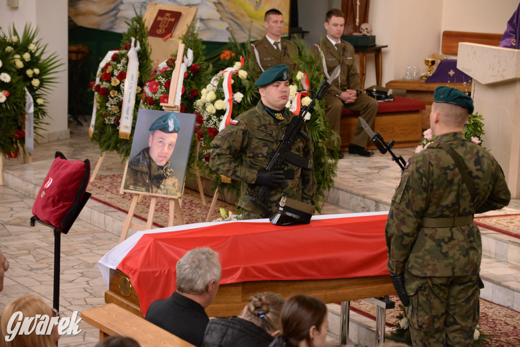 Tarnowskie Góry. Pogrzeb kpr. Adriana Podlesia