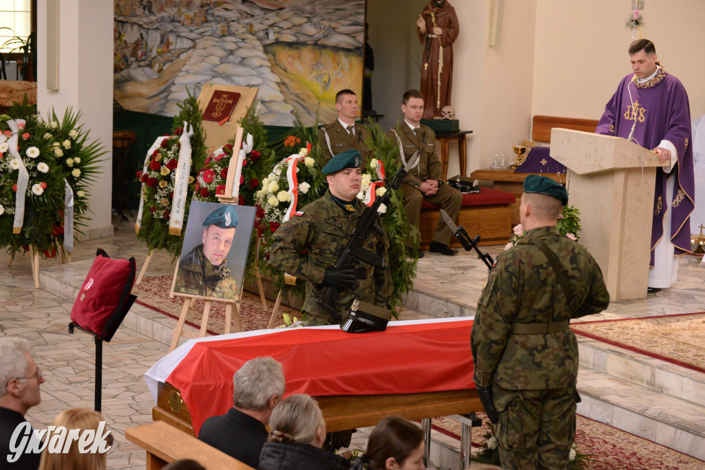 Tarnowskie Góry. Pogrzeb kpr. Adriana Podlesia
