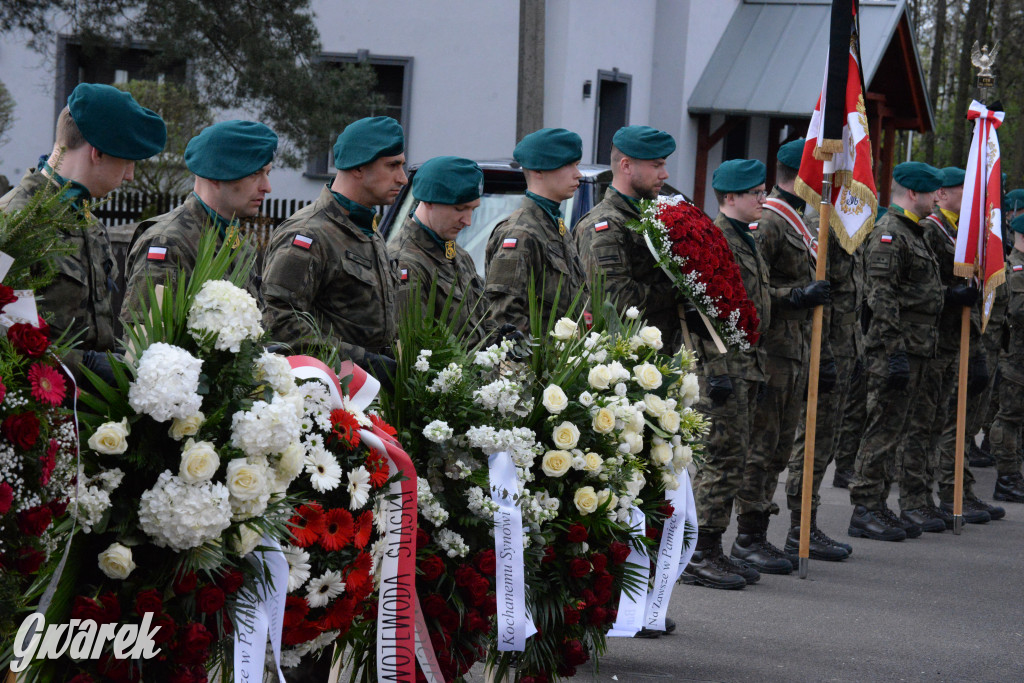 Tarnowskie Góry. Pogrzeb kpr. Adriana Podlesia