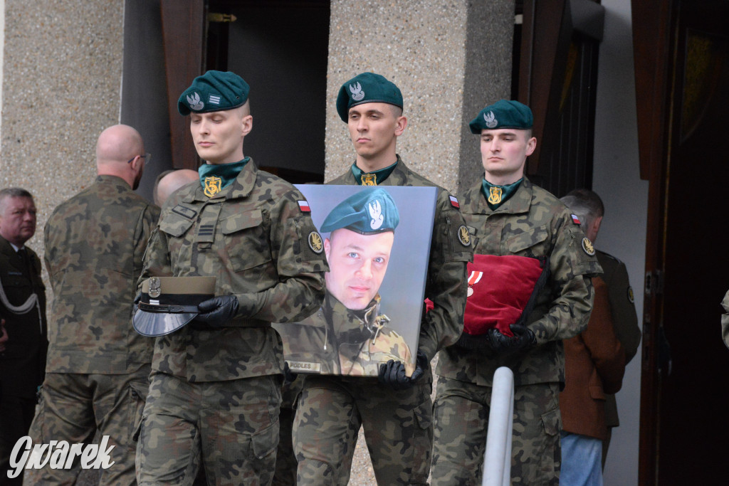 Tarnowskie Góry. Pogrzeb kpr. Adriana Podlesia