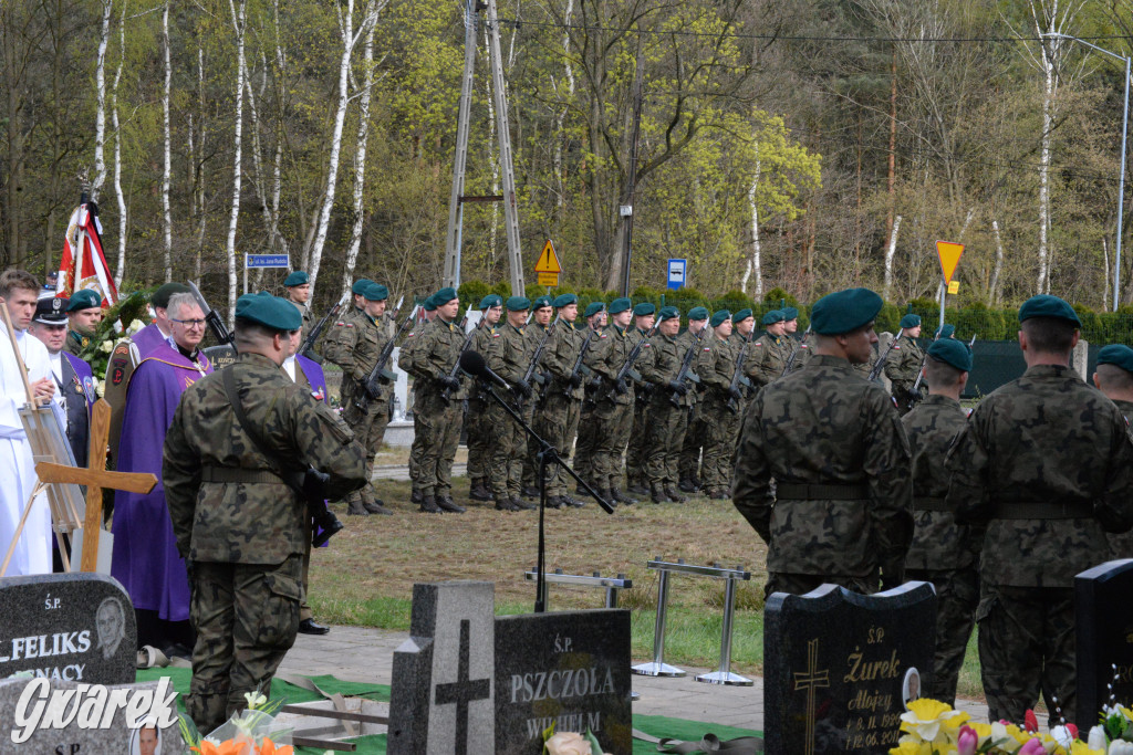 Tarnowskie Góry. Pogrzeb kpr. Adriana Podlesia