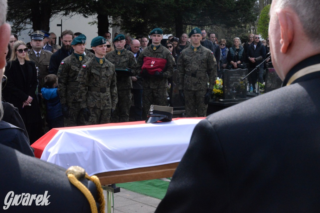 Tarnowskie Góry. Pogrzeb kpr. Adriana Podlesia