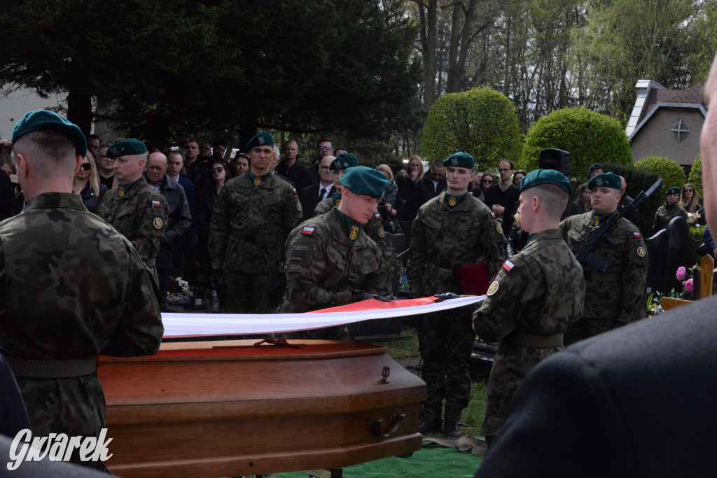 Tarnowskie Góry. Pogrzeb kpr. Adriana Podlesia
