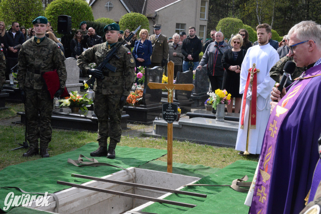 Tarnowskie Góry. Pogrzeb kpr. Adriana Podlesia