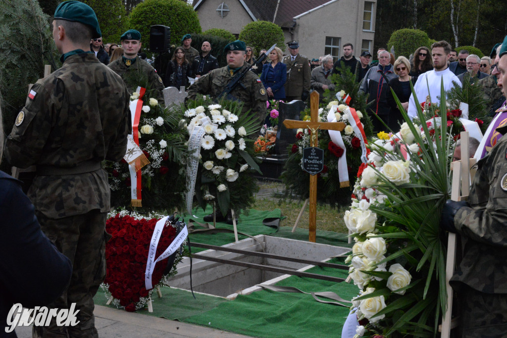 Tarnowskie Góry. Pogrzeb kpr. Adriana Podlesia