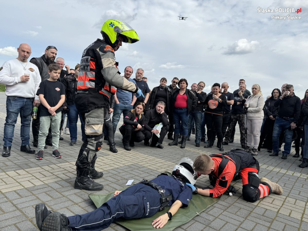 Sezon rozpoczęty. Parada motocyklowa w mieście FOTO