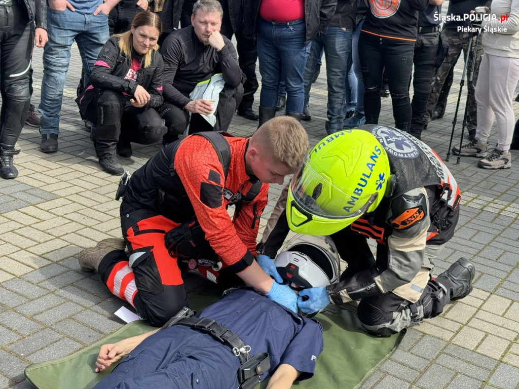 Sezon rozpoczęty. Parada motocyklowa w mieście FOTO