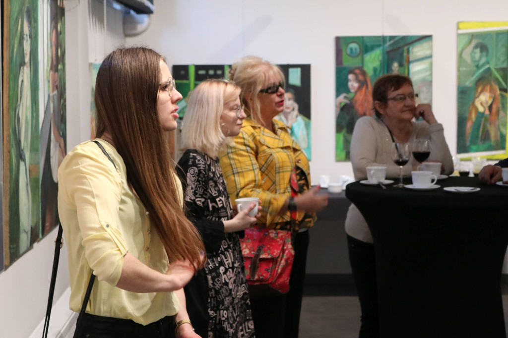 Wernisaż wystawy prac Michała Ogińskiego