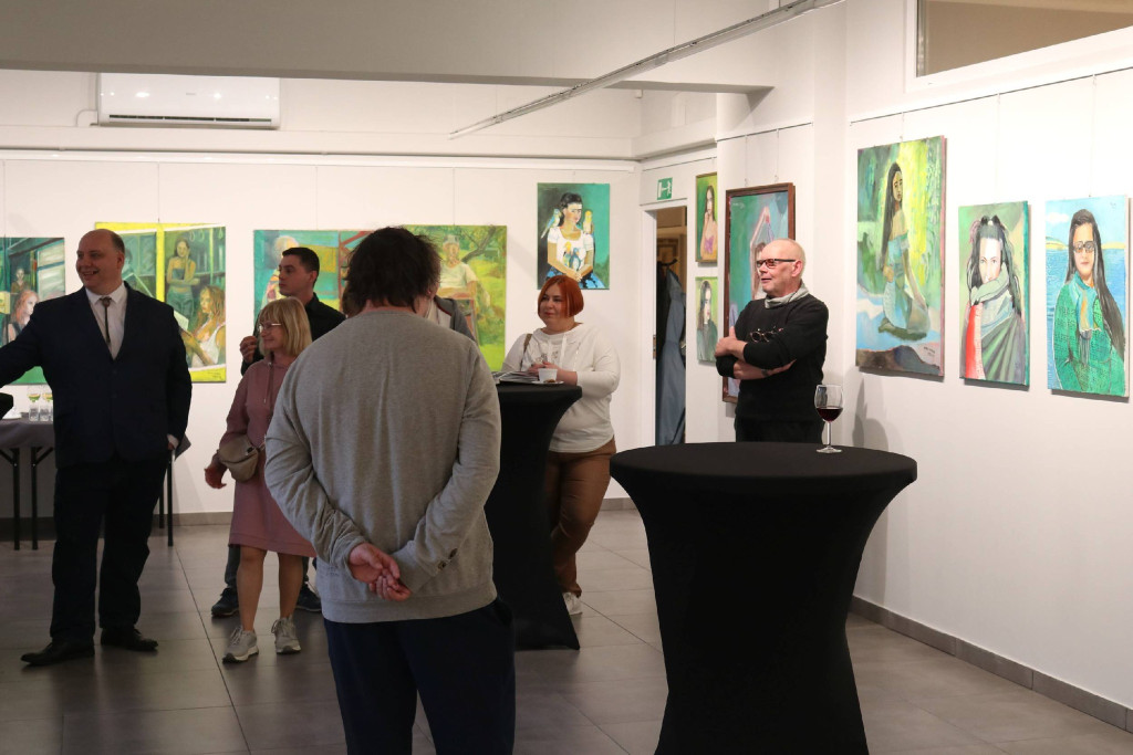 Wernisaż wystawy prac Michała Ogińskiego