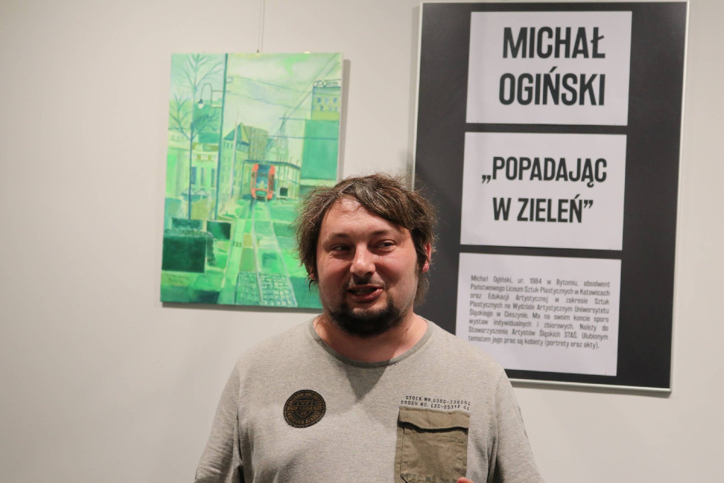 Wernisaż wystawy prac Michała Ogińskiego