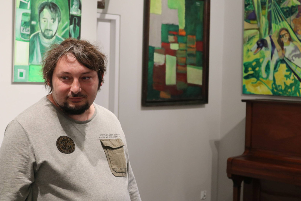 Wernisaż wystawy prac Michała Ogińskiego