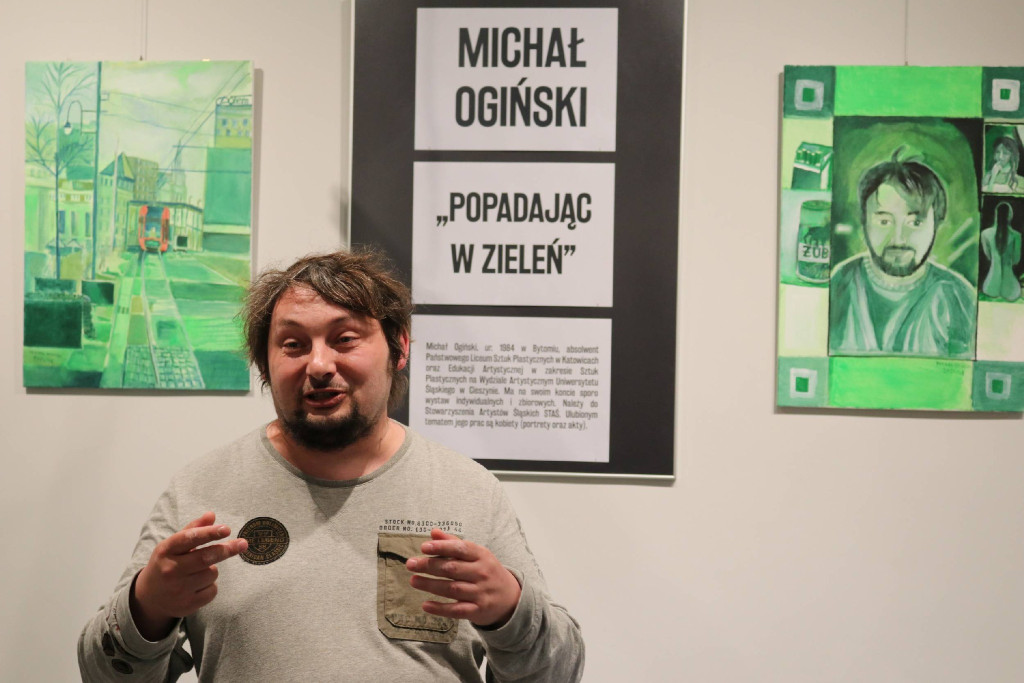 Wernisaż wystawy prac Michała Ogińskiego