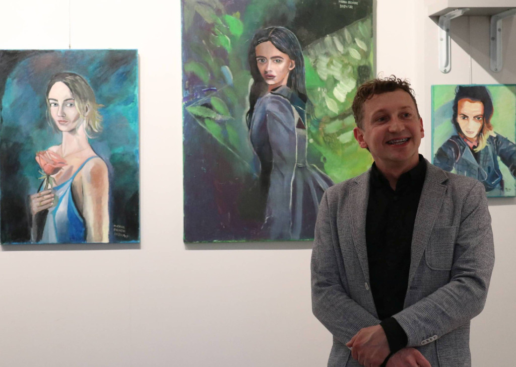 Wernisaż wystawy prac Michała Ogińskiego