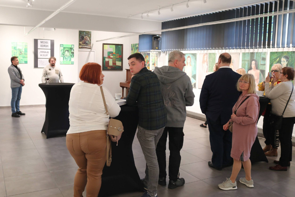Wernisaż wystawy prac Michała Ogińskiego