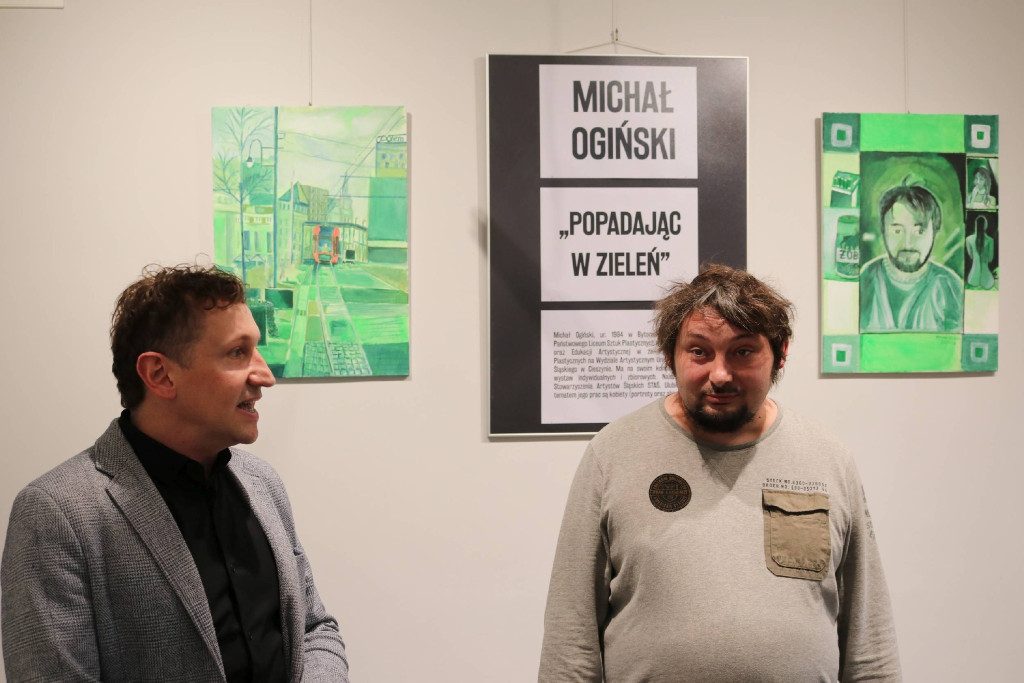 Wernisaż wystawy prac Michała Ogińskiego