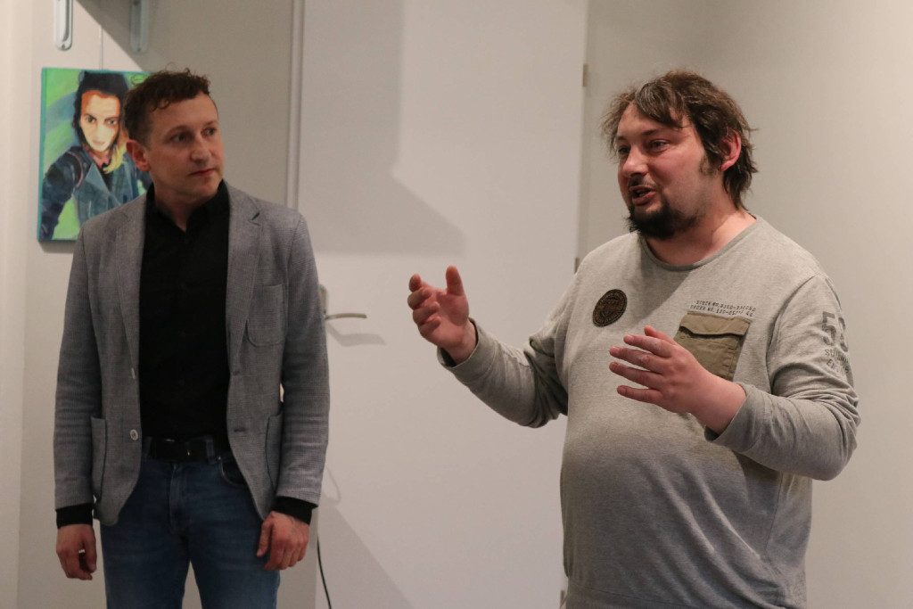 Wernisaż wystawy prac Michała Ogińskiego