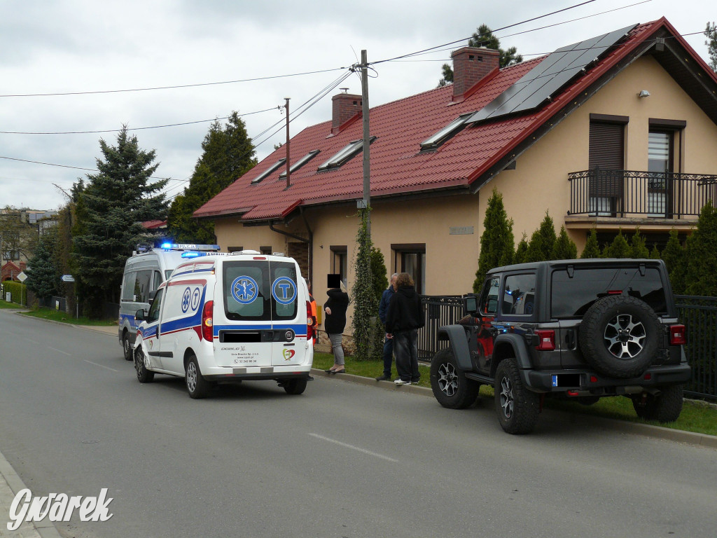 Tarnowskie Góry. Jeepem w ambulans. Kierował 20-latek