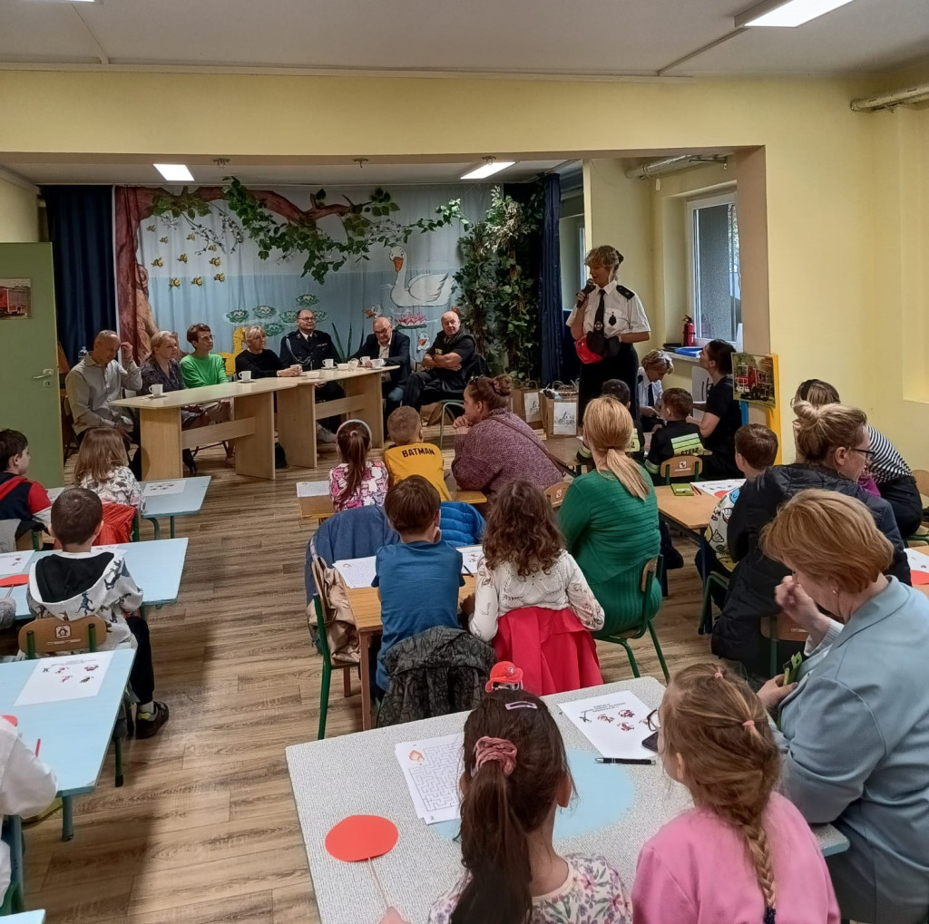 Odważni jak strażacy, czyli przedszkolacy w akcji