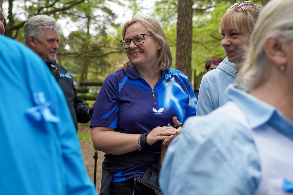 Niebiesko nad zalewem. Spacer dla autyzmu [FOTO]