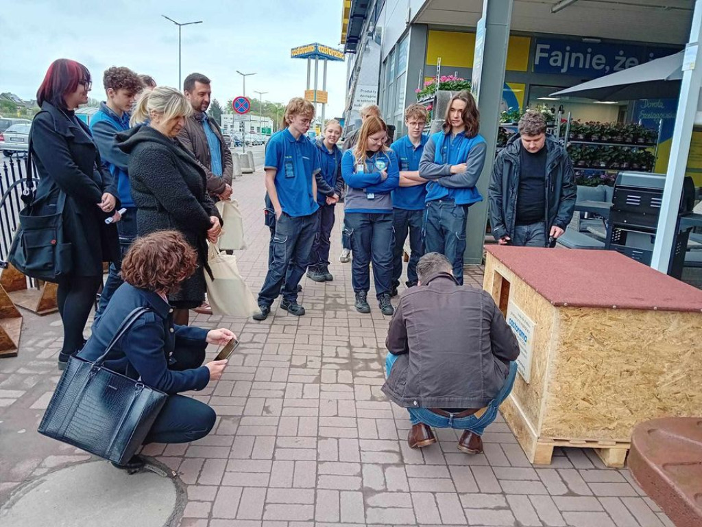 Uczniowie Budowlanki współpracują z Castoramą