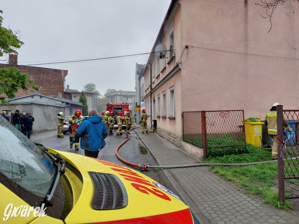 Tarnowskie Góry. Pożar mieszkania