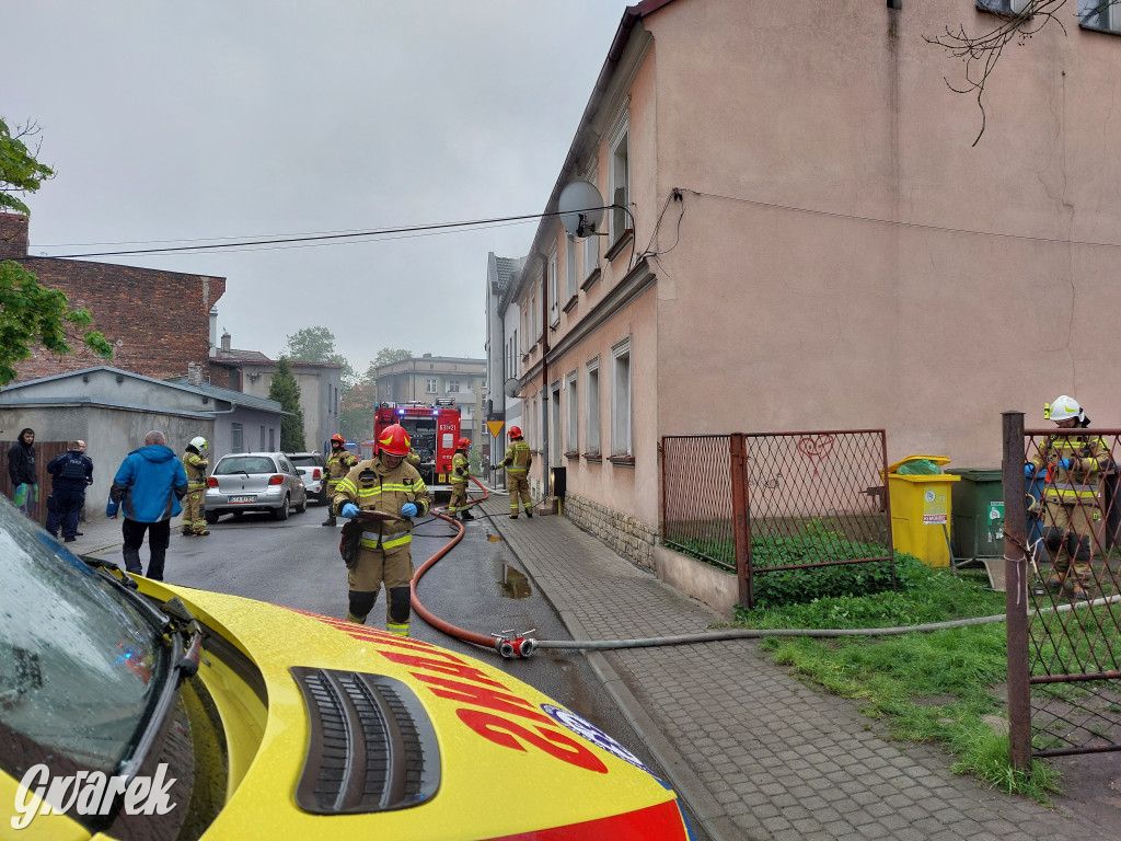 Tarnowskie Góry. Pożar mieszkania