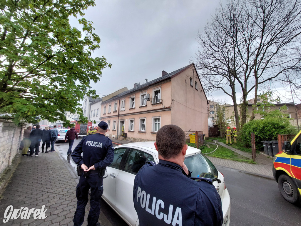 Tarnowskie Góry. Pożar mieszkania