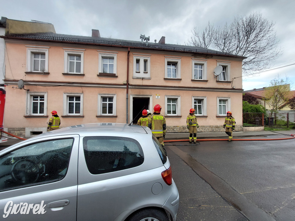 Tarnowskie Góry. Pożar mieszkania