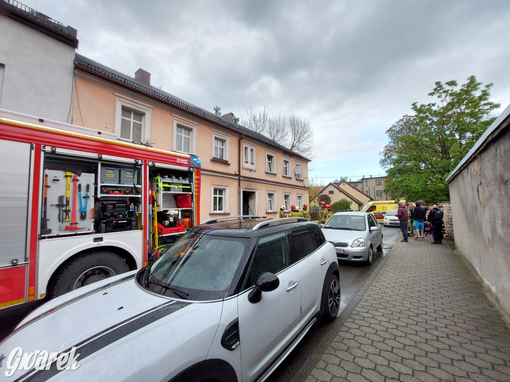 Tarnowskie Góry. Pożar mieszkania