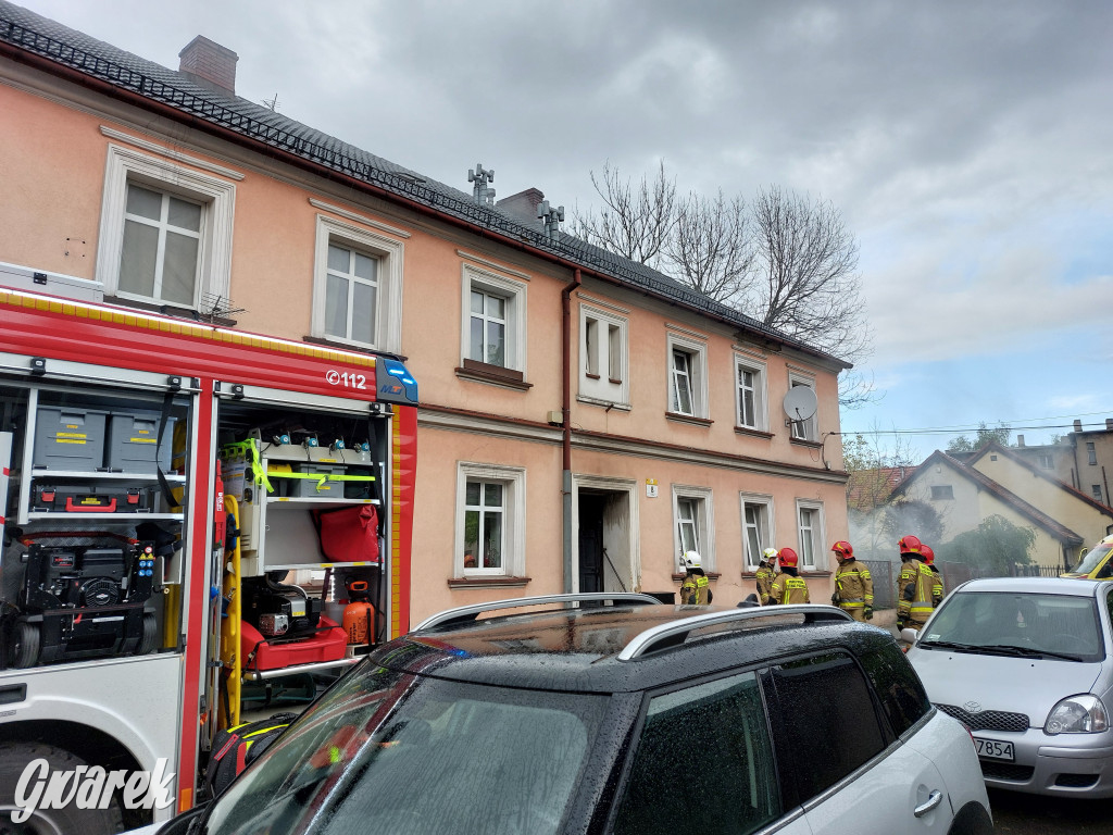 Tarnowskie Góry. Pożar mieszkania