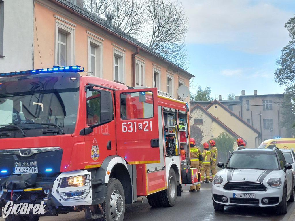 Tarnowskie Góry. Pożar mieszkania