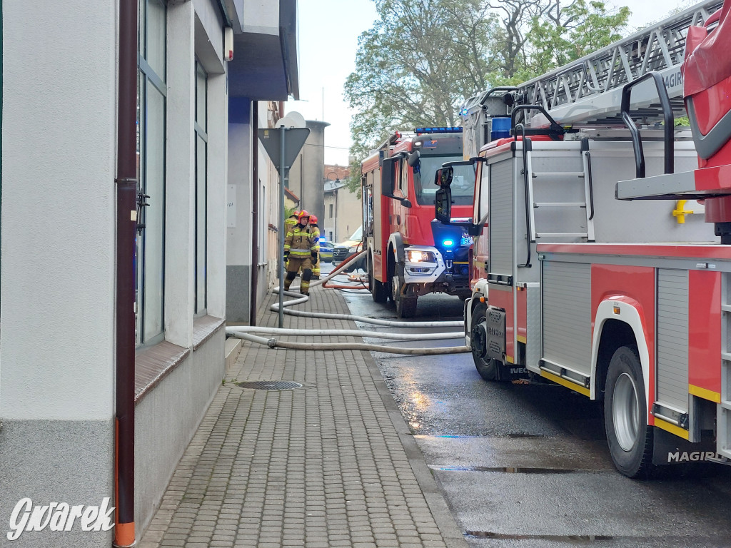 Tarnowskie Góry. Pożar mieszkania